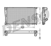 DENSO DRM05111 Radiateur, refroidissement du moteur pour BMW