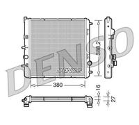 DENSO DRM07003 Radiateur, refroidissement du moteur pour CITROËN,PEUGEOT