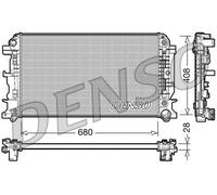 DENSO DRM17044 Radiateur, refroidissement du moteur pour MERCEDES-BENZ