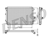 DENSO DRM32017 Radiateur, refroidissement du moteur pour AUDI,SEAT,SKODA,VW