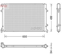 DENSO DRM32042 Radiateur, refroidissement du moteur pour SKODA