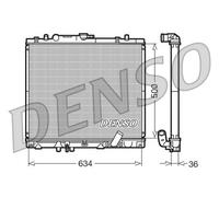Radiateur d'eau DRM45020 DENSO pour MITSUBISHI PAJERO SPORT I L200
