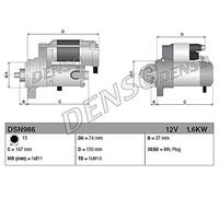 DENSO dsn986 Starter