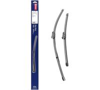 DENSO Kit de balais d'essuie-glace plats (DF-085) Contient 2 pièces pour véhicule avec volant gauche. 600/400mm, silencieux, durable avec design aérodynamique - Essuie-glace OEM avec 2 ans de garantie