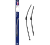 DENSO Kit de balais d'essuie-glace plats (DF-089) Contient 2 pièces pour véhicule avec volant gauche. 600/450mm, silencieux, durable avec design aérodynamique - Essuie-glace OEM avec 2 ans de garantie