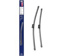 DENSO Kit de balais d'essuie-glace plats (DF-233) Contient 2 pièces pour véhicule avec volant droite. 530/475mm, silencieux, durable avec design aérodynamique - Essuie-glace OEM avec 2 ans de garantie