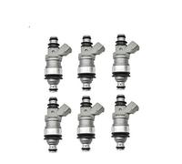 DENSO Lot de 6 injecteurs de carburant OEM 23250-62030 pour T-yota L-xus 3.0L/3.4L V6 1992-1998