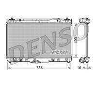 DENSO Radiateur Eau Radiateur Moteur Compatible Pour Toyota Camry Berline V3 3.0