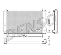 DENSO Radiateur Refroidisseur D'Eau Pour Toyota Auris _E18_ 1.8 Hybride