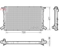 DENSO Refroidisseur Du Moteur D'Eau pour VW Touareg 3.0 Tdi V8 Audi Q7 A6 Avant