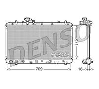 DENSO Refroidisseur Radiateur de Aluminium pour Suzuki SX4 Berline Gy 1.6 1.5