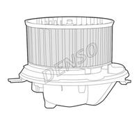 DENSO Ventilateur Intérieur pour VW Golf V 1K1 Touran 1T1 1T2 1T3 Audi, A3 8P1