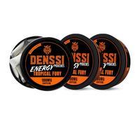 Denssi Energy Sachets - Caféine à action rapide + Nootropic Boost - Sans sucre, sans tabac, remplacement zéro accident/alternative pour la concentration et l'énergie - Fabriqué aux États-Unis - 100 mg