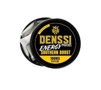 Denssi Pouches d'énergie - Sacs d'énergie à la caféine - Remplacement gratuit/Alternative pour la concentration et l'énergie - Sacs Nootropiques sans Sucre (1 Pack, Southern Boost)