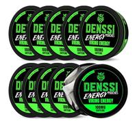 Denssi Pouches d'énergie - Sacs d'énergie à la caféine - Remplacement gratuit/Alternative pour la concentration et l'énergie - Sacs Nootropiques sans Sucre (10 Packs, Viking Energy)