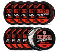 Denssi Sachets Énergisants - Caféine à Action Rapide + Boost Nootropique - Sans Sucre, Sans Tabac, Zéro Crash - Alternative/Remplacement pour la Concentration et l’Énergie - Fabriqué aux USA - 100mg