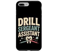 Dent d'assistant de Sergent de perceuse Humour Dentaire Coque pour iPhone 7 Plus/8 Plus