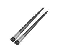 VEVOR Dent de Fourche pour Chargeur Agricole 3 Dents de 125 cm, Pique-Botte Robuste en Acier, Dent de Chargeur Frontal Capacité 1814 kg, Pique pour Bottes de Foin pour Tracteur, Pique à Balles Paille