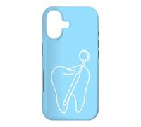 Dent Minimaliste Assistant Dentaire Line Art Dental Coque pour iPhone 17