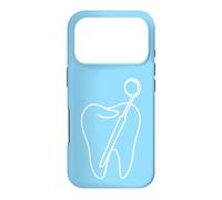 Dent Minimaliste Assistant Dentaire Line Art Dental Coque pour iPhone 17 Pro
