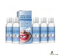 Dent Provisoire, Réparation Dentaire Kit, Pansement Perles Solides Dentaires, Dentier Provisoire, pour Les Dents Cassées Manquantes, Matériau de Remplissage