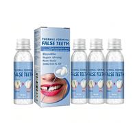 Dent Provisoire, Réparation Dentaire Kit, Pansement Perles Solides Dentaires, Dentier Provisoire, pour Les Dents Cassées Manquantes, Matériau de Remplissage