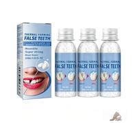 Dent Provisoire, Réparation Dentaire Kit, Pansement Perles Solides Dentaires, Dentier Provisoire, pour Les Dents Cassées Manquantes, Matériau de Remplissage
