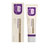 Dent rafraîchissement Tothpaste, Fresh Breath Whitening dentifrice, Fresh Breath Formula dentifrice, Soins oraux naturels et réparation d'émail, Aide à enlever les taches de café, thé et vin (1PCS)