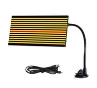 Dent Reflector Board, Usb Dent Removal Tool, Automotive Paintles Dent Repair, Adjustable Led Light, Portable Car Body Repair Kit, for Sedan Mpv Pickup Truck, 32x17x0.9cm Black Yellow