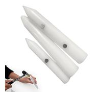 Dent Repair Tool Kit, Knock Down Tap Pens, Magnetic Nylon Tapper Set, Scratch- Finish, Ergonomic Handheld Grip, White, Car Body Dent Removal for Beginners
