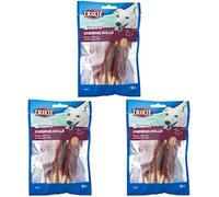 Denta Fun Trixie Lot de 30 bâtons à mâcher avec canard 12 cm (3 paquets)