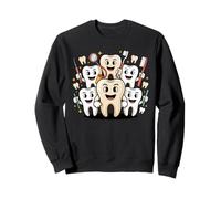 Dental Assistant Squad Dentist Office Tooth Team Sweatshirt