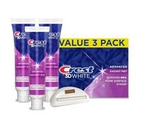 Dental Care Set: CRST Radiant Mint 3-Pack + LUXPAKS Squeezer