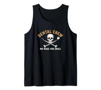 Dental Crew We Make You Smile Soins bucco-dentaires Hygiène Dentiste Débardeur