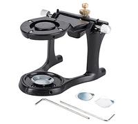 Dental Lab Articulateur semi-réglable - Articulateur de prothèse universel - 3 articulateurs dentaires réglables de type 2 pour modèle de plâtre dentaire, avec tournevis (noir)