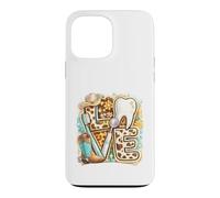 Dental Love Cute Tooth Hygiéniste Assistant Dentiste Coque pour iPhone 13 Pro Max