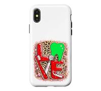 Dental Love Cute Tooth Hygiéniste Assistant Dentiste Coque pour iPhone X/XS