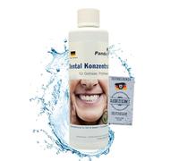 Dental - Nettoyeur à ultrasons concentré - Élimine les dépôts et les décolorations - Pour dentiers, prothèses dentaires et appareils dentaires (250 ml)