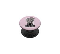 Dental Queen Couronne Dent Coeur Dentiste Hygiéniste Assistant PopSockets PopGrip Adhésif