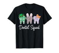 Dental Squad Easter Day Funny Tooth Assistant Dentaire Dentiste T-Shirt