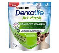 DENTALIFE ACTIVFRESH - 7 Friandises à mâcher pour Chiens de Petite Taille - 115g - Hygiène bucco-Dentaire au Quotidien - Lot de 6