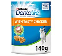 DENTALIFE Friandises dentaires au poulet pour chat 140 g