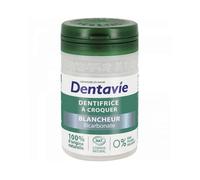 Dentavie Dentifrice à Croquer Blancheur Bicarbonate 60 comprimés