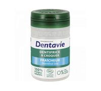 Dentavie Dentifrice à Croquer Fraîcheur Menthol Bio 60 comprimés