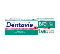 Dentavie Dentifrice Gencives Sensibles à l'Aloe Vera et Extrait d'Echinacées Bio 75ml