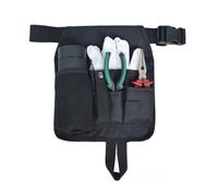 dentedeleao Ceinture Porte-Outils, Ceinture Technique Multifonctionnelle pour Électricien, Sacs pour Outils de Jardinage Imperméable en Oxford pour Électricien Menuisier Ouvrier du Bâtiment(Noir)