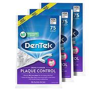 DenTek Cross Flosser Plaque Control Flosser Lot de 75 médiators en forme de X