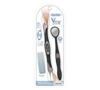 DenTek Easy Brush Taille 0 (12 pièces) - Brosses interdentaires mega fines pour espaces interdentaires - Brosse interdentaire saveur menthe avec capuchon de protection - Convient pour les ponts et les