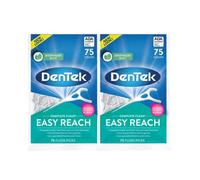 Dentek Floss Picks Complete Clean Fresh Mint 75'S by DenTek