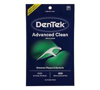 DenTek Triple Clean Advanced Clean Lot de 90 médiators pour fil dentaire Blanc